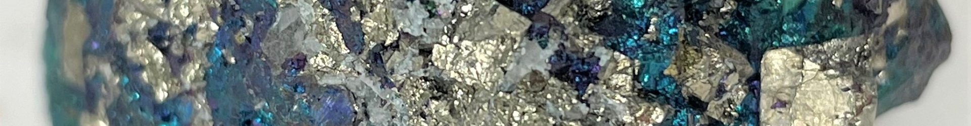 Peacock Ore with Pyrite